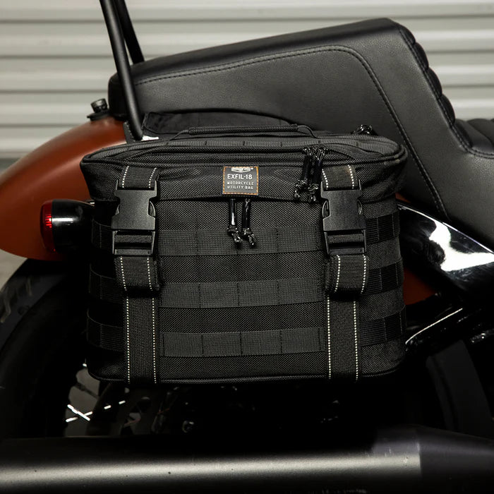 Biltwell EXFIL-18 Juego universal de alforjas para motocicleta