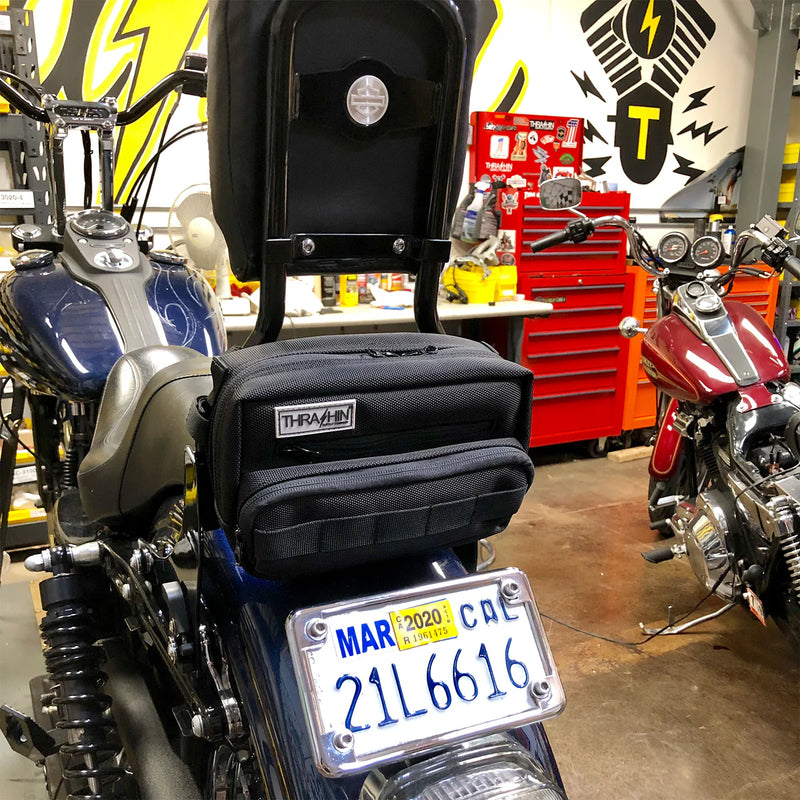 Bolsa para manillar de motocicleta Thrashin Supply Plus