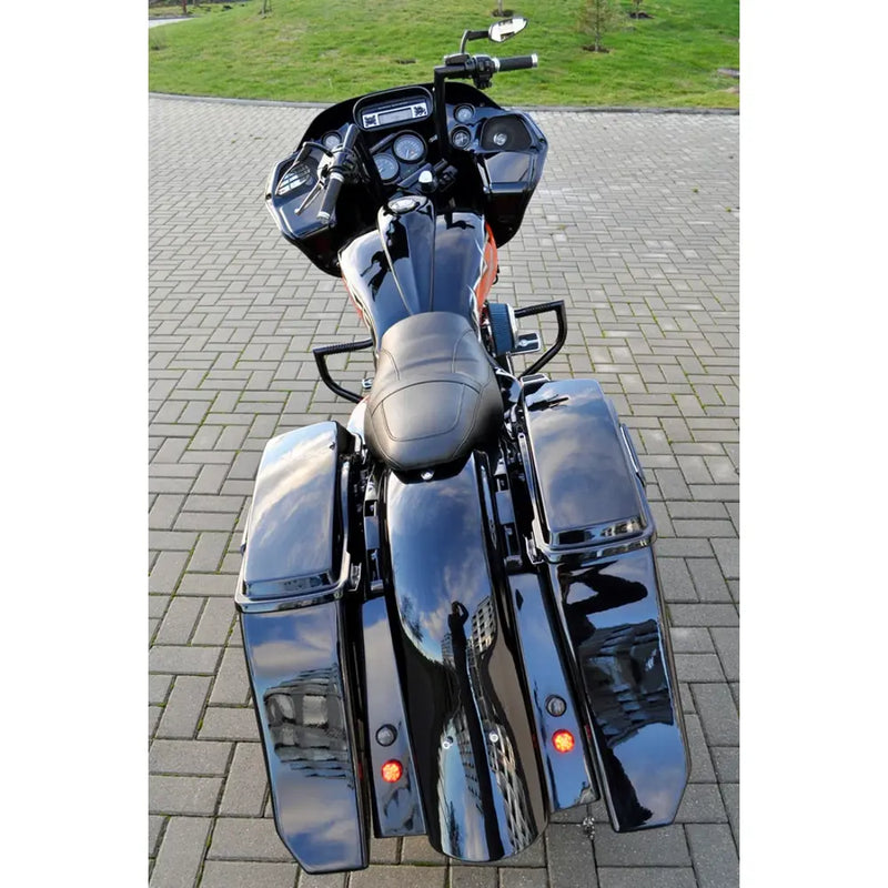 Alforjas Tommy & Sons Flow Stretched para Harley
