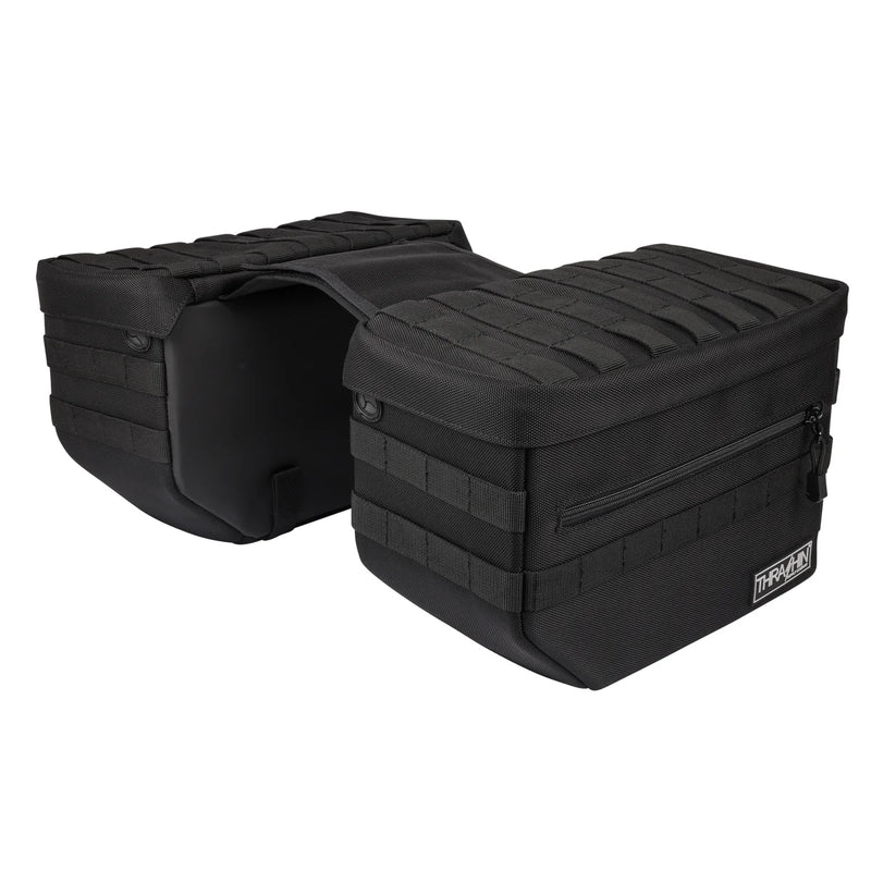 Thrashin Supply Escape 18L Juego de alforjas para motocicleta tipo throw-over