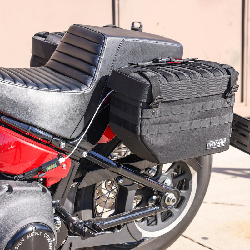 Thrashin Supply Expedition 21L Juego de alforjas para motocicleta