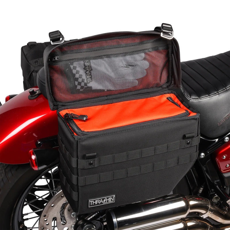 Thrashin Supply Expedition 21L Juego de alforjas para motocicleta