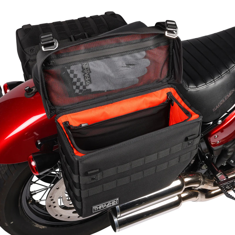 Thrashin Supply Expedition 21L Juego de alforjas para motocicleta