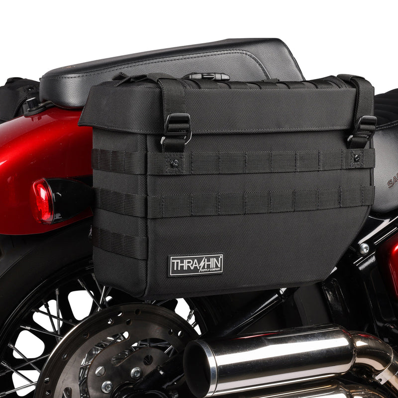 Thrashin Supply Expedition 21L Juego de alforjas para motocicleta