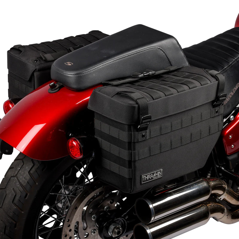 Thrashin Supply Expedition 21L Juego de alforjas para motocicleta