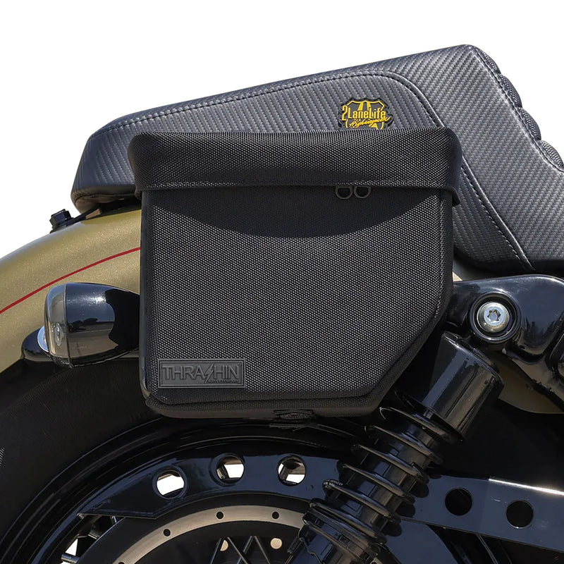Thrashin Supply Mini Essential 8L Juego de alforjas para motocicleta