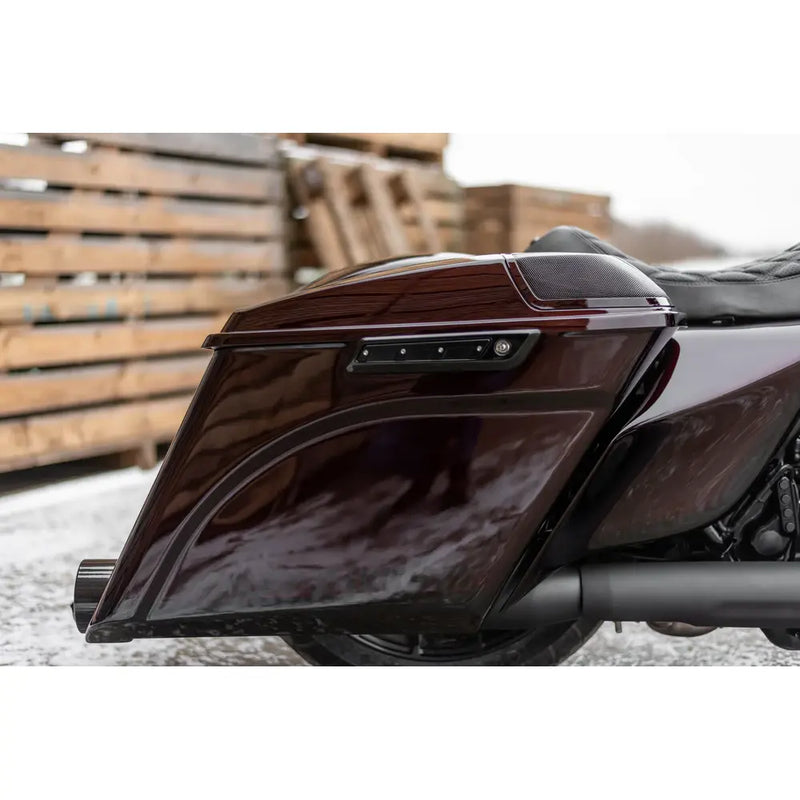 Killer Custom Carcasas de alforjas estiradas de 5" para Harley