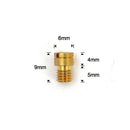 A-Bax KJ Slot Head Main Jet for Keihin  - Customhoj