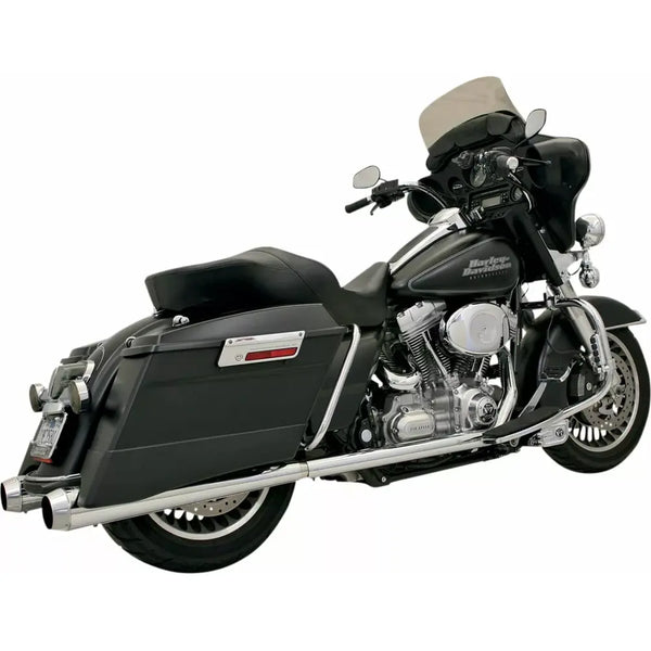 Cabezales Bassani Power Curve True Dual Crossover para Harley