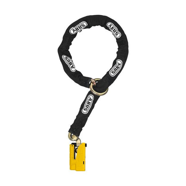 Abus 8077 Granit Detecto X - plus lock & Black Loop Chain - Customhoj
