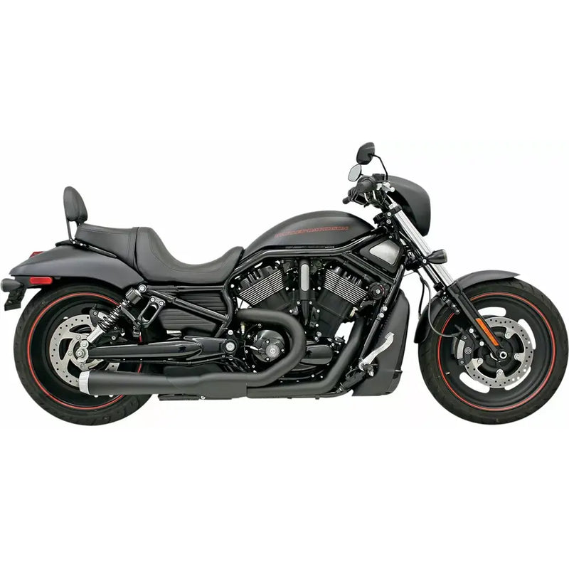 Sistema de escape Bassani Road Rage Long Megaphone 2 en 1 para Harley