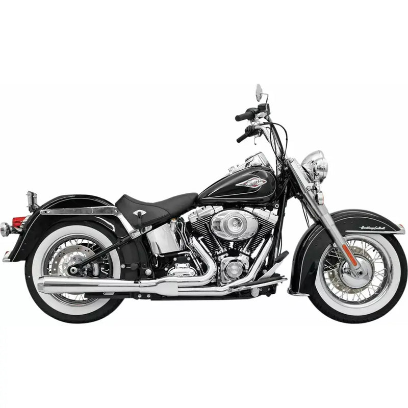 Sistema de escape Bassani Road Rage Long Megaphone 2 en 1 para Harley