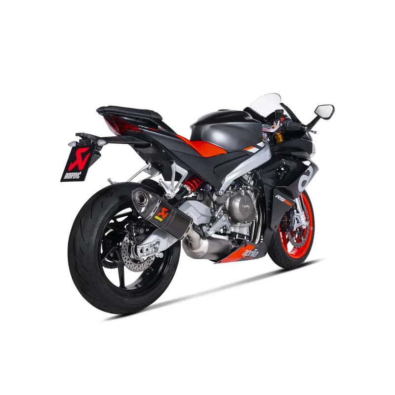 Akrapovic Racing Line Exhaust System for Aprilia 21-24 RS / Tuono 660 (2-into-1 header with carbon muffler) (ECE/EC-approved) (S-A6R4-HAPC)  - Customhoj