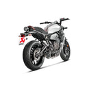 Akrapovic Racing Line Exhaust System for Yamaha 16-24 XSR700 / XTribute (2-into-1 header with full carbon muffler) (Race only) (S-Y7R2-AFC)  - Customhoj