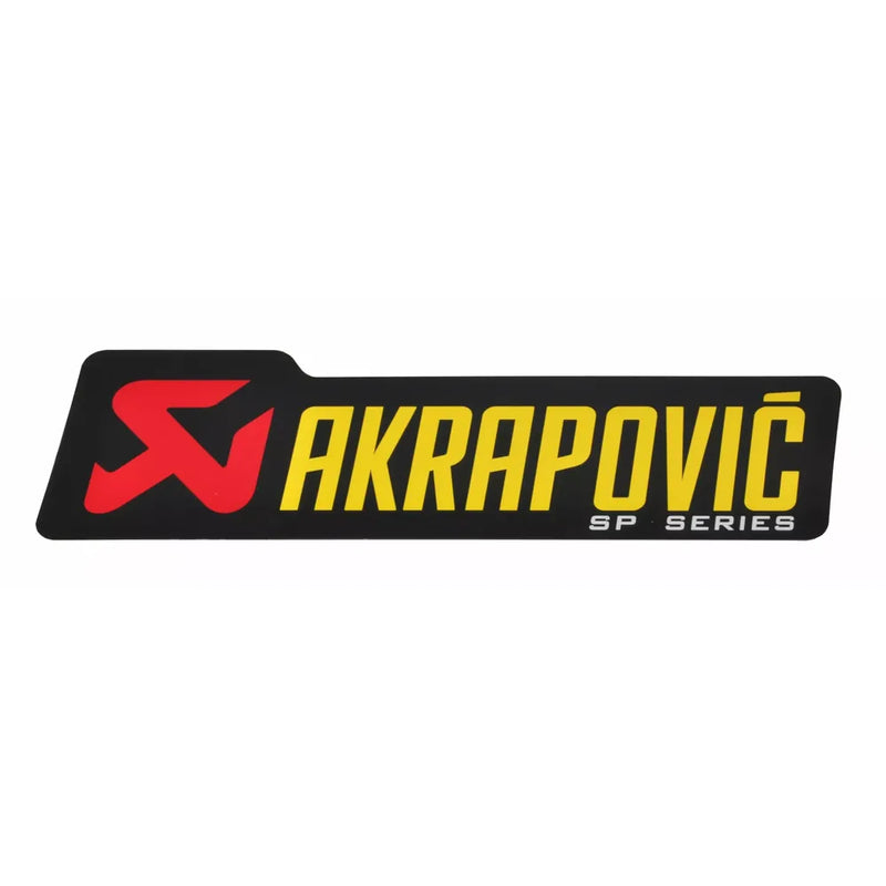 Akrapovic Replacement Muffler / Exhaust Sticker P-HST1ALSP (180x52mm)