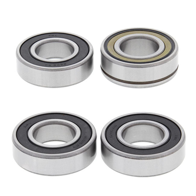 All Balls Wheel Bearing Set Rear for Harley 08-23 Touring (ABS) (Replaces OEM: 9276A & 9252)
