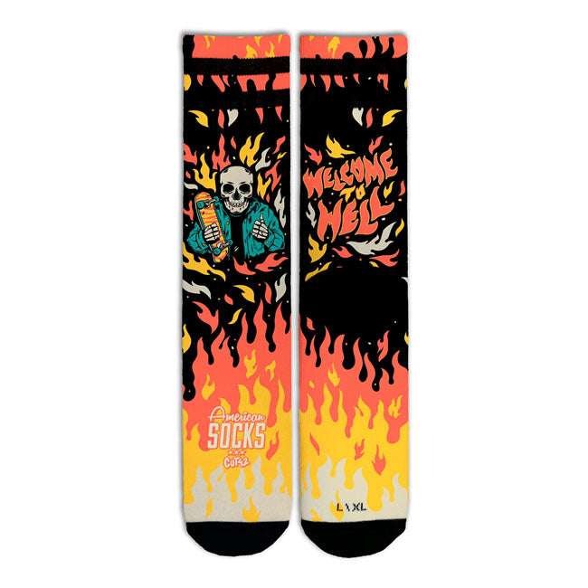 American Socks Welcome to Hell Signature Socks