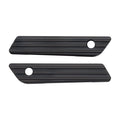 Arlen Ness 10 Gauge Saddlebag Latch Covers for Harley 14-25 Touring (exkl. 23-25 CVO; 24-25 Road Glide / Street Glide) / Black  - Customhoj