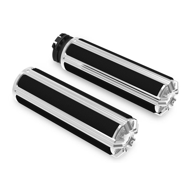 Arlen Ness Fusion Billet 10-Gauge Grips HD Chrome