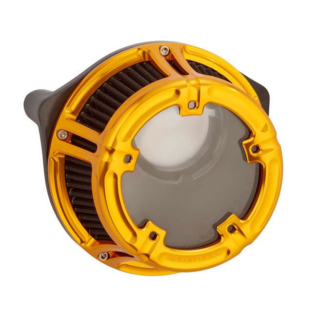 Arlen Ness Method Air Cleaner for Harley 18-22 Softail; 17-22 Touring; 17-22 Trikes / Gold