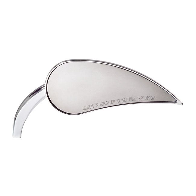 Arlen Ness RAD III Cast Motorcycle Mirror Chrome / Right