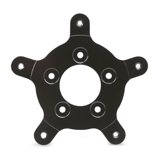 Arlen Ness Touring Brake Disc Adapters for Harley 5-bolt Harley hub (3.25" bolt circle) / Black