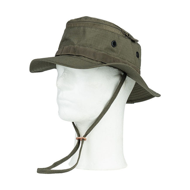 Army Surplus Mosquito Net Bush Cap Green / M