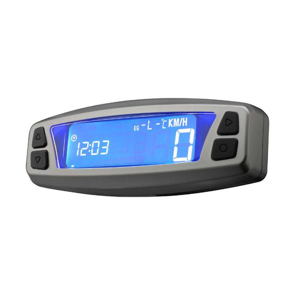 Asura Speedometer Multi-Function Silver