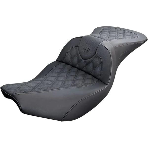 Saddlemen Roadsofa Asiento de punto reticular para Indian