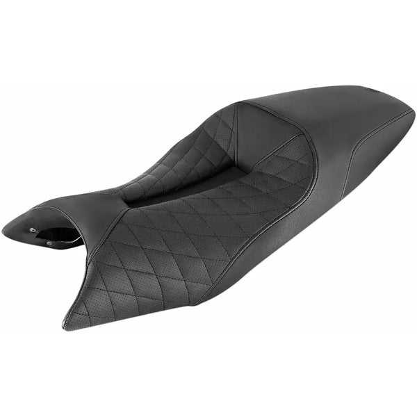 Saddlemen Track Asiento cosido enrejado para Indian