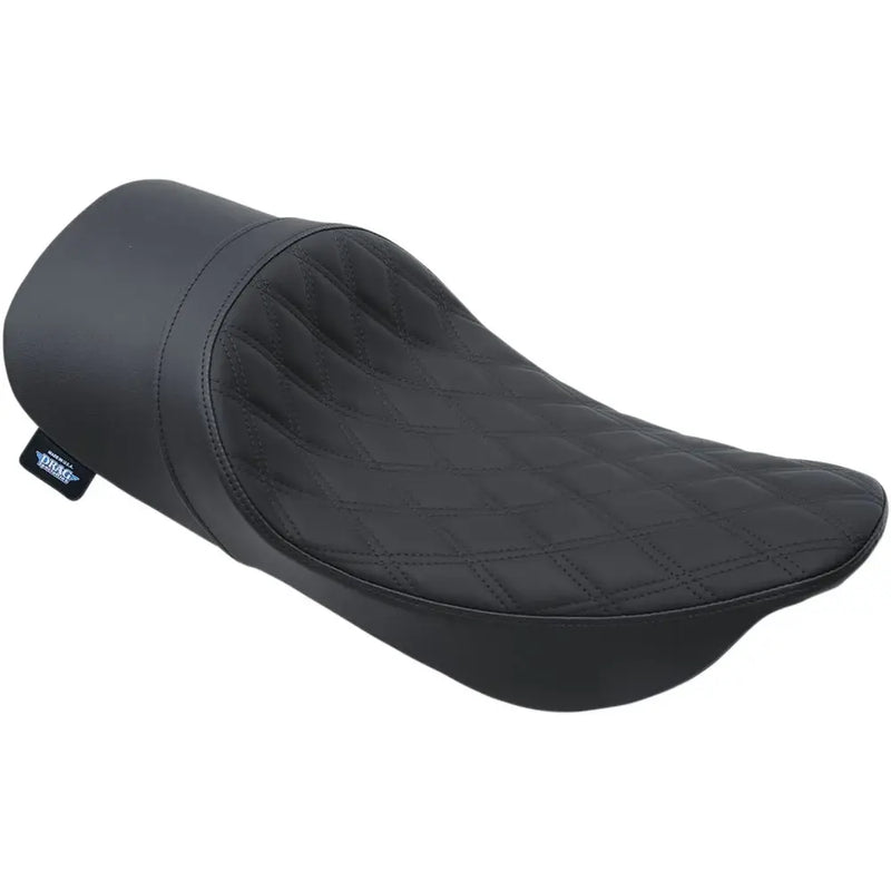 Drag Specialties Asiento solo delantero de perfil bajo EZ-ON para Harley 