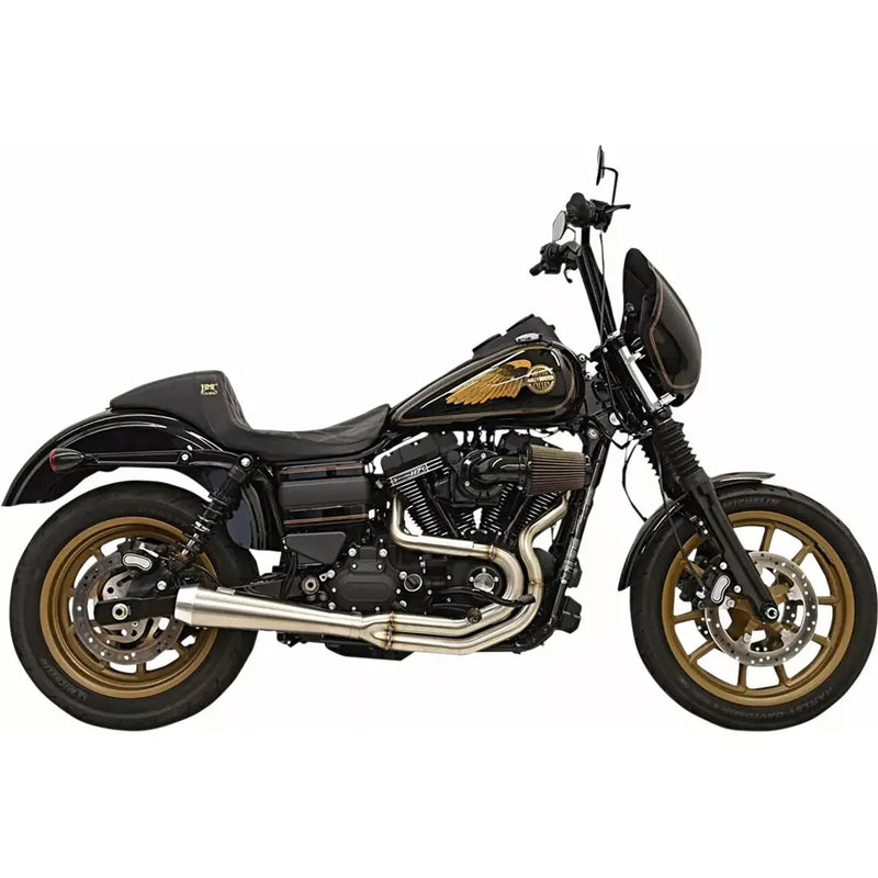 Bassani Greg Lutzka Sistema de escape inoxidable 2 en 1 para Harley