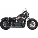 Bassani Road Rage II Mega Power 2-into-1 Exhaust System for Harley 04-13 XL Sportster / Black  - Customhoj