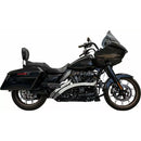 Bassani Sweeper Radial Exhaust System for Harley 19-24 Touring / Chrome with chrome heat shields  - Customhoj