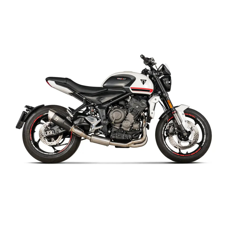 Sistema de escape Akrapovic Racing Line para Triumph