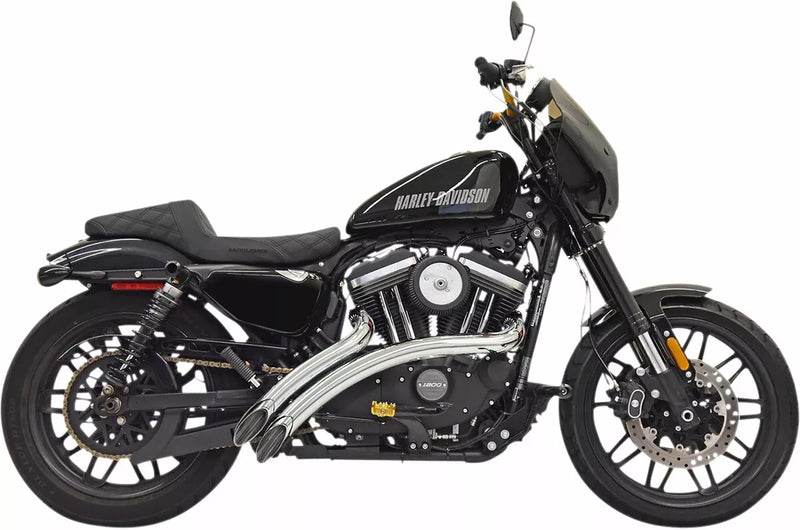 Sistema de escape radial Bassani Sweeper para Harley