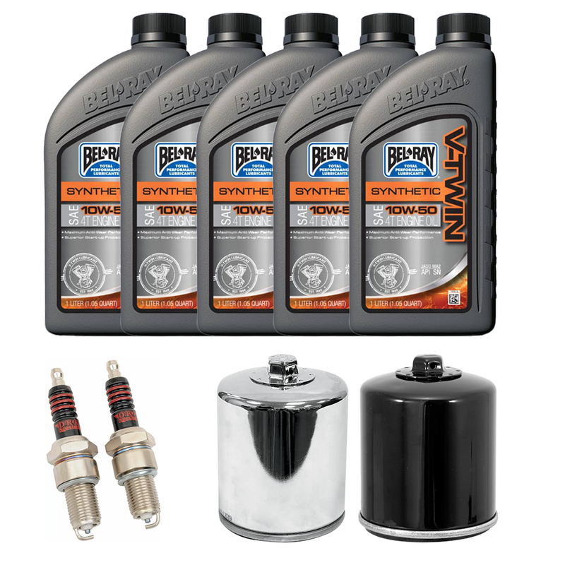Kit de servicio Bel-Ray completo para Harley