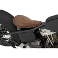 Drag Specialties Asiento individual para motocicleta pequeño y de perfil bajo con muelles