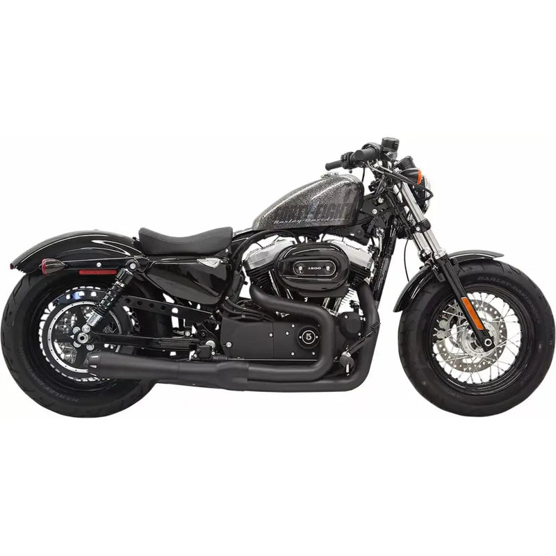 Sistema de escape Bassani Road Rage II Mega Power 2 en 1 para Harley