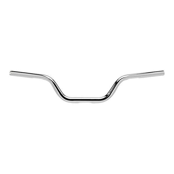 Biltwell 1-1/8" Tracker High O/S Motorcycle Handlebars Chrome / E-Throttle