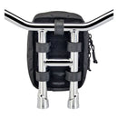 Biltwell EXFIL-3 2.0 Motorcycle Handlebar Bag Black  - Customhoj