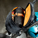 Biltwell EXFIL-7 2.0 Motorcycle Handlebar Bag Black  - Customhoj