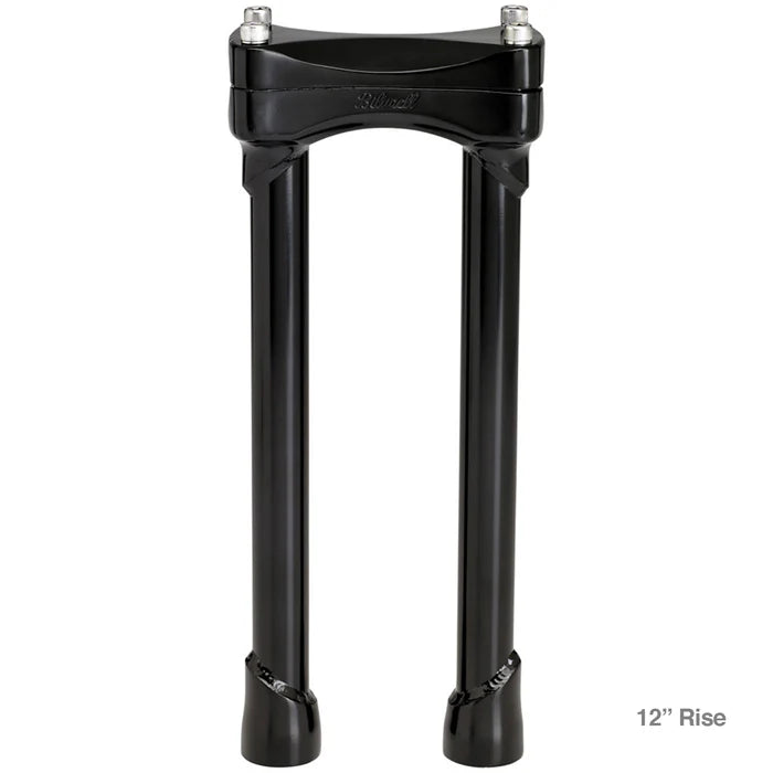 Biltwell Murdock Handlebar Risers Black / 12" (30.4cm)