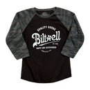Biltwell Script Baseball Longsleeve Ladies S  - Customhoj