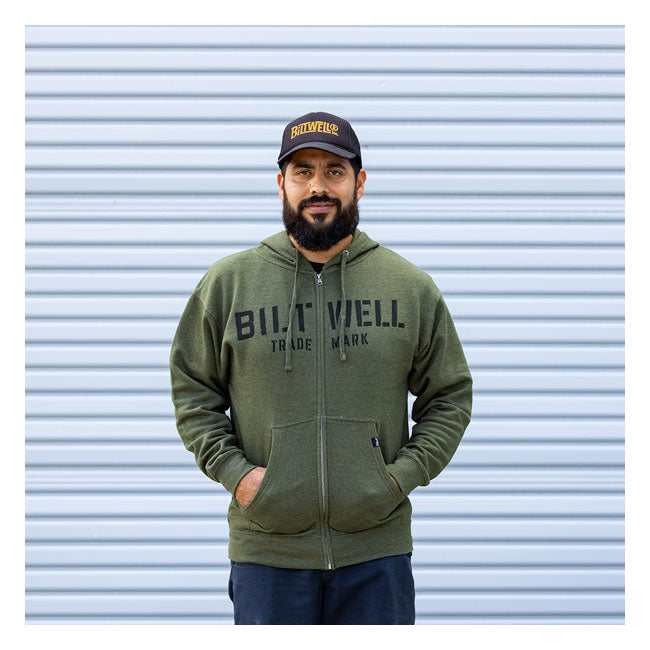 Biltwell Stencil Zip Hoodie