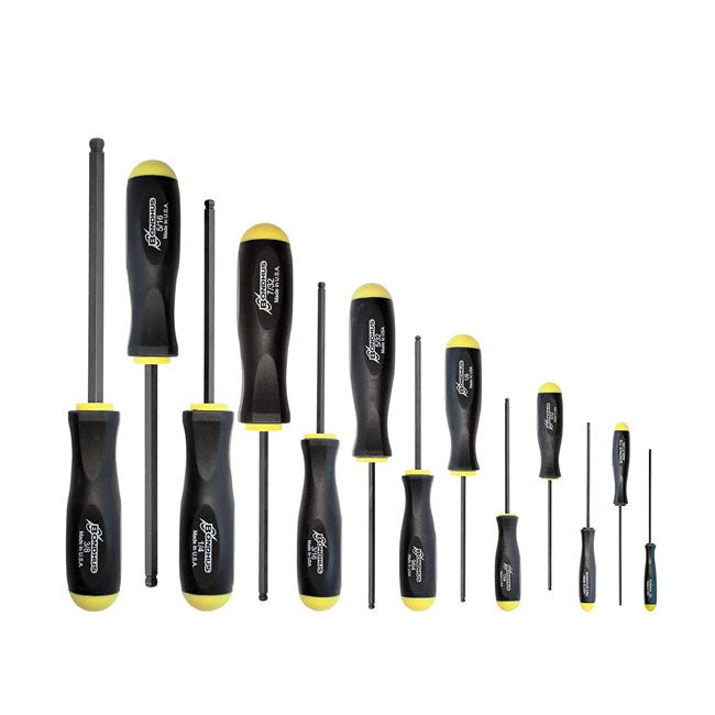 Bondhus Hex Ball End Allen Screwdriver Set US Sizes