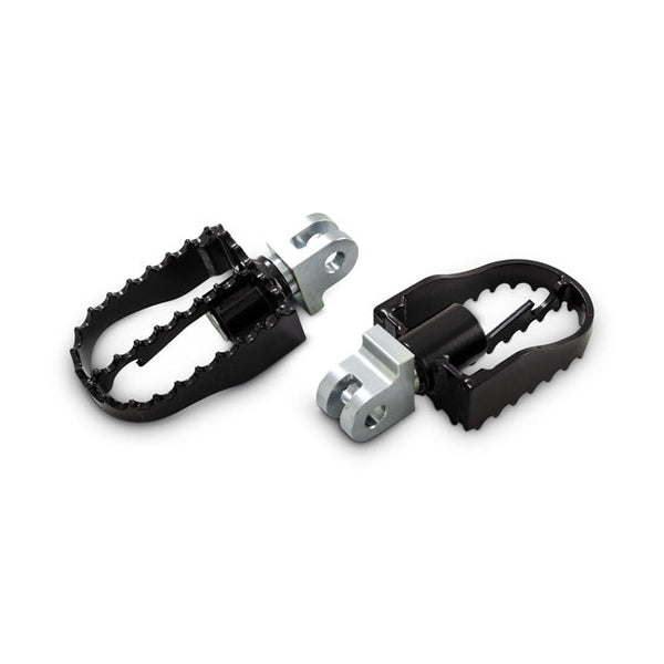 Burly MX Style Rider Footpegs for Triumph Bonneville/Scrambler