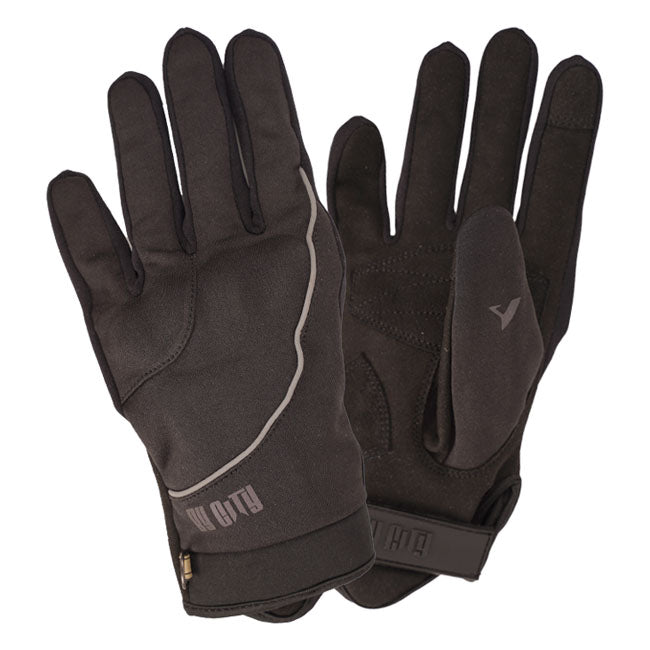 By City Guard Motorcycle Gloves Black / S  - Customhoj