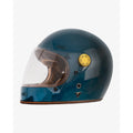 By City Roadster III Integral Motorcycle Helmet Blue / XS (53-54cm)  - Customhoj