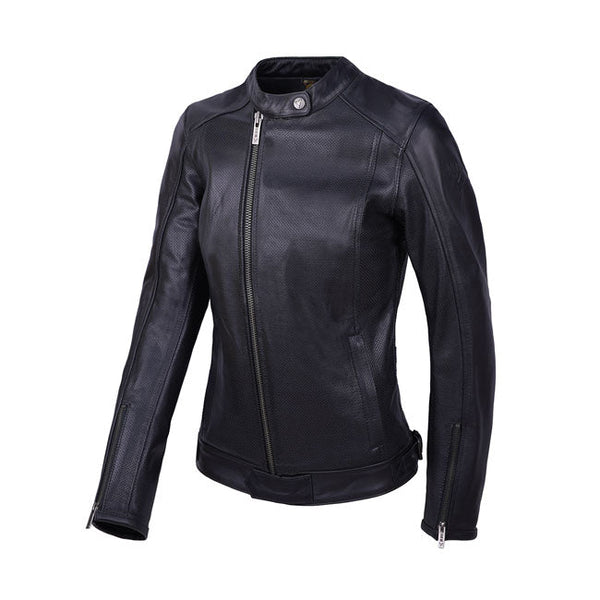 By City Street Cool Ladies Motorcycle Jacket Black XS